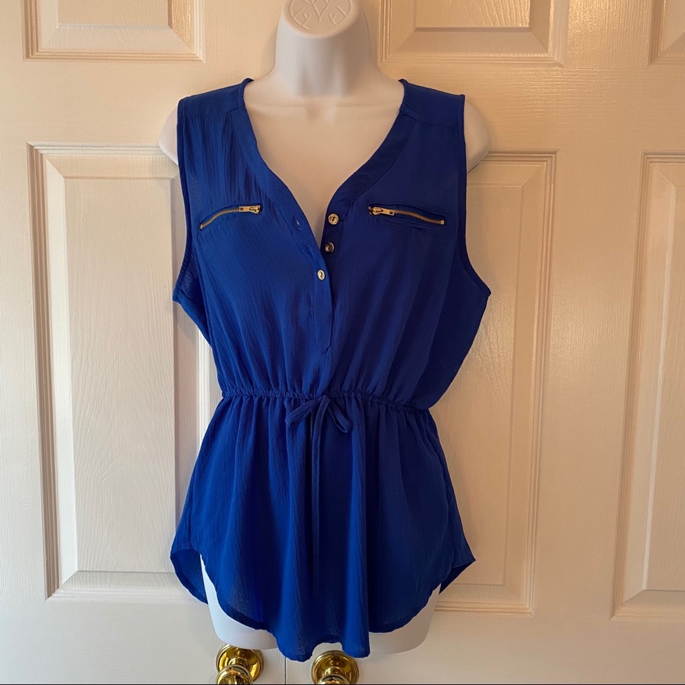 Rue 21 Women's Blouse with Elastic Waist Size M